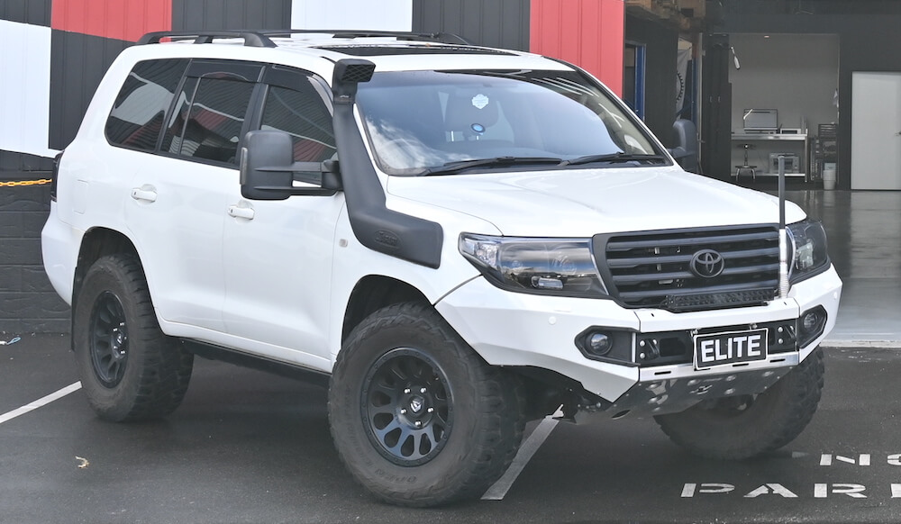 Toyota tuning being conducted on a 200 Series Land Cruiser