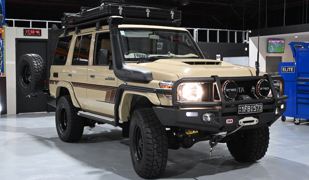 Toyota tuning being conducted on a 70 Series Land Cruiser